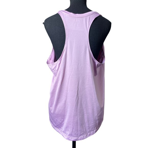 Womens PINK RACERBACK TANK TOP FITNESS Athletic Works XL - Picture 3 of 8